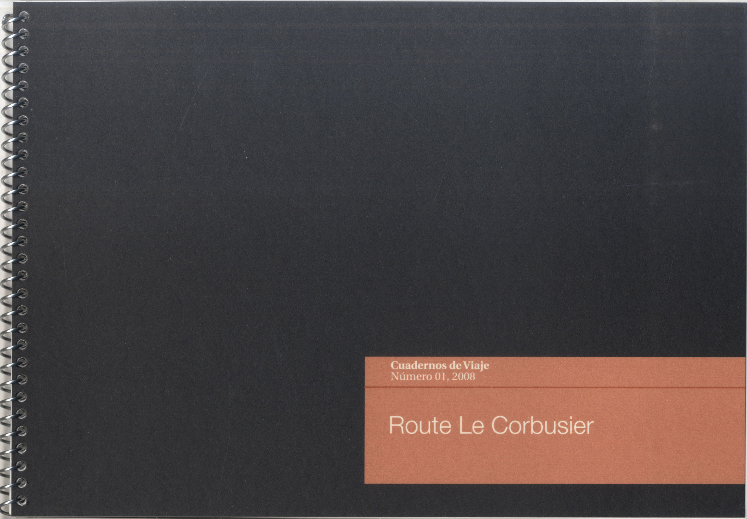 Cuadernos de viaje. Route Le Corbusier.