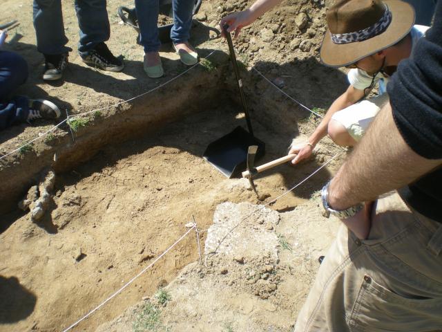 Proceso de excavación