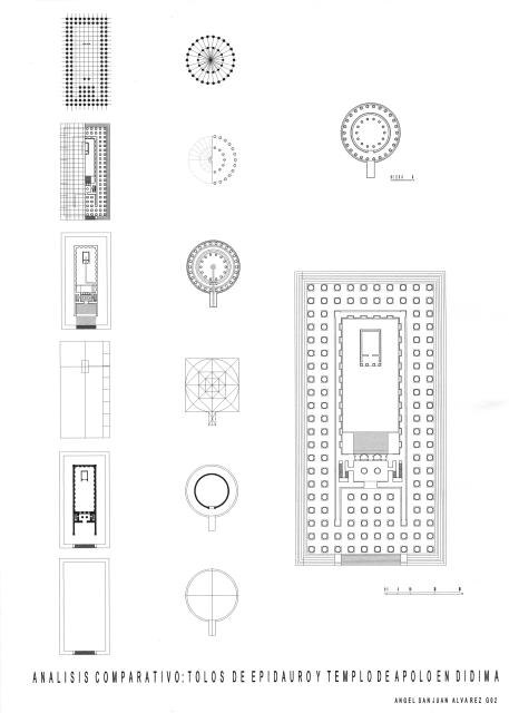 Análisis comparativo Templos Tolos y Apolo