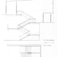 Escaleras del gimnasio de la EPS