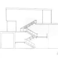 Escaleras del gimnasio de la EPS