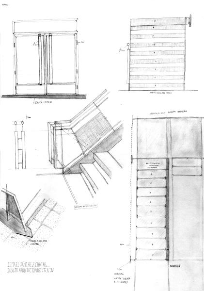 Escaleras del gimnasio de la EPS