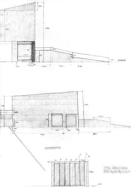 Escaleras del gimnasio de la EPS