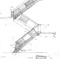 Escaleras del gimnasio de la EPS