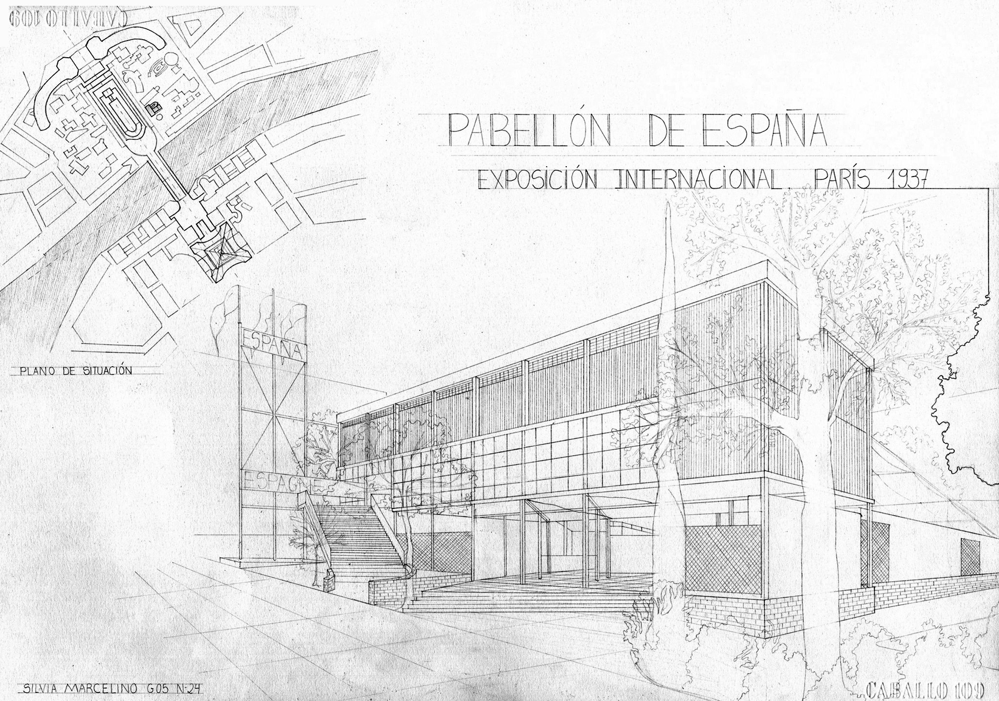 Pabellón español: Exposición Universal de París