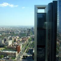 Vista de Madrid desde una de las plantas