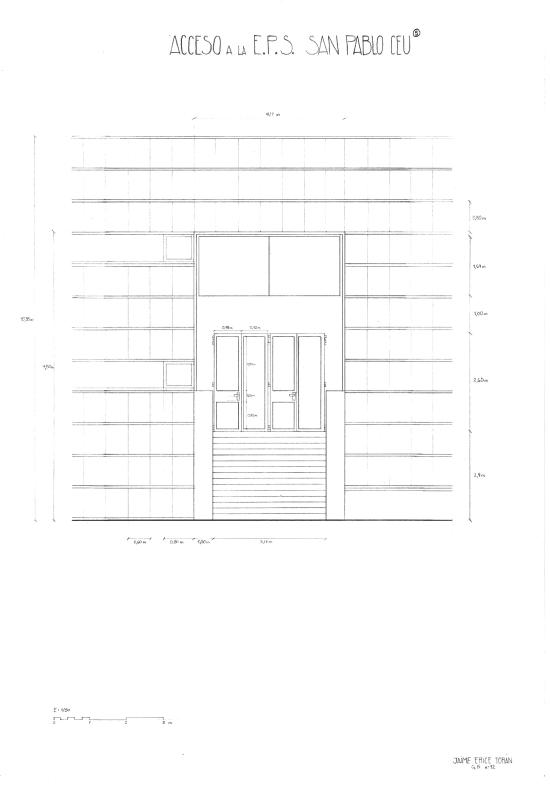 Entrada Escuela Politécnica San Pablo Ceu