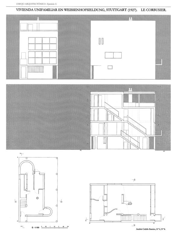 Vivienda en Weissenhofsiedlung