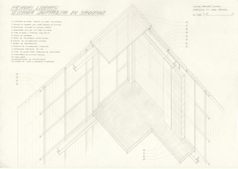 Vivienda unifamiliar en Sanxenxo